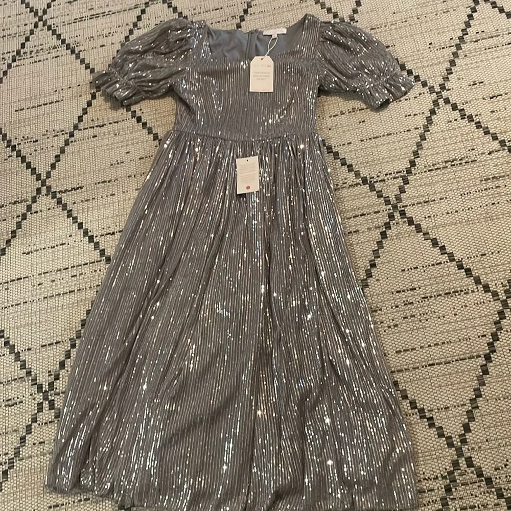 New! Ivy city co sparkly dress - Picture 2 of 4